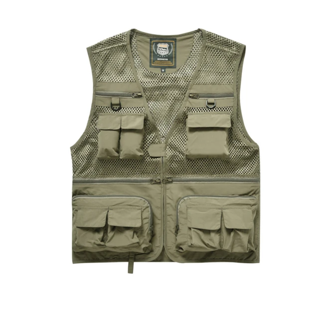 戶外休閒多口袋背心 多功能百搭個性背心 戰術背心 登山 釣魚背心 機能背心 攝影 背心男 工裝背心外套-潮流e線 歷史價格詳細信息