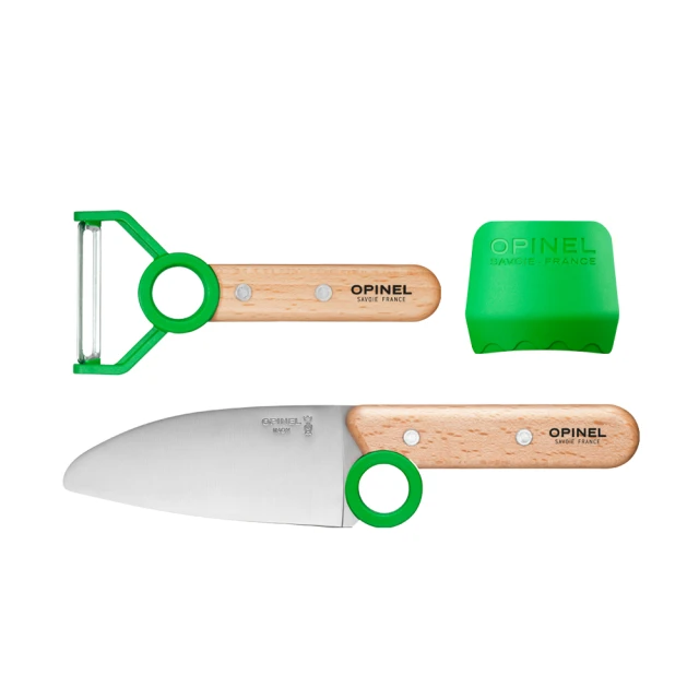 【OPINEL】le petit Chef 不銹鋼主廚刀-櫸木刀柄 附手指保護套 歷史價格詳細信息