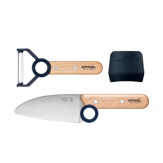 【OPINEL】le petit Chef 不銹鋼主廚刀-櫸木刀柄 附手指保護套 歷史價格詳細信息