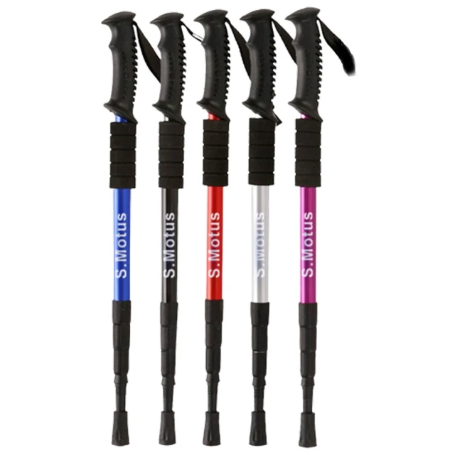 【S.Motus】登頂7075避震伸縮鋁合金登山杖(買一送一 顏色可任選) 歷史價格詳細信息