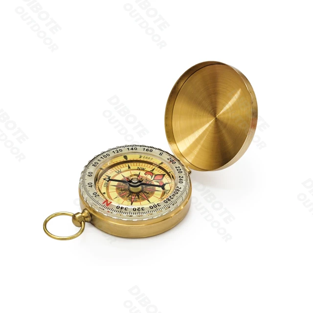 【DIBOTE迪伯特】指北針/溫度計 鋅合金兩用扣環 歷史價格詳細信息