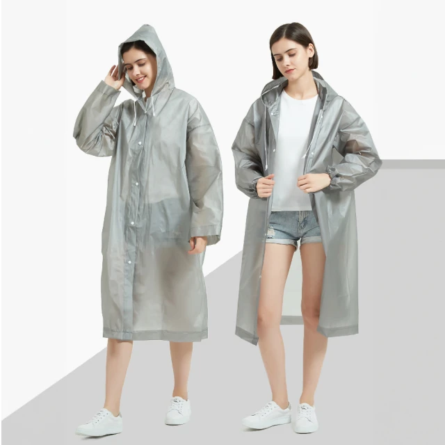 雨衣輕量化EVA半透明磨砂感成人雨衣 歷史價格詳細信息