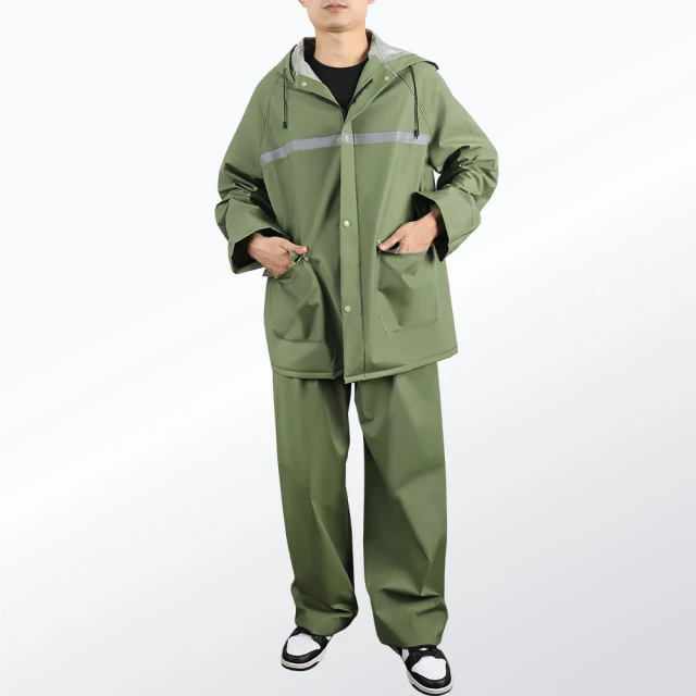 SHANG SHUO 兩件式PVC防護雨衣-蔚藍(2XL) 1套【家樂福】 歷史價格詳細信息