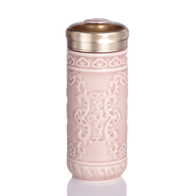 【乾唐軒】大豐收特雙陶瓷隨身杯350ml(水藍金) 歷史價格詳細信息