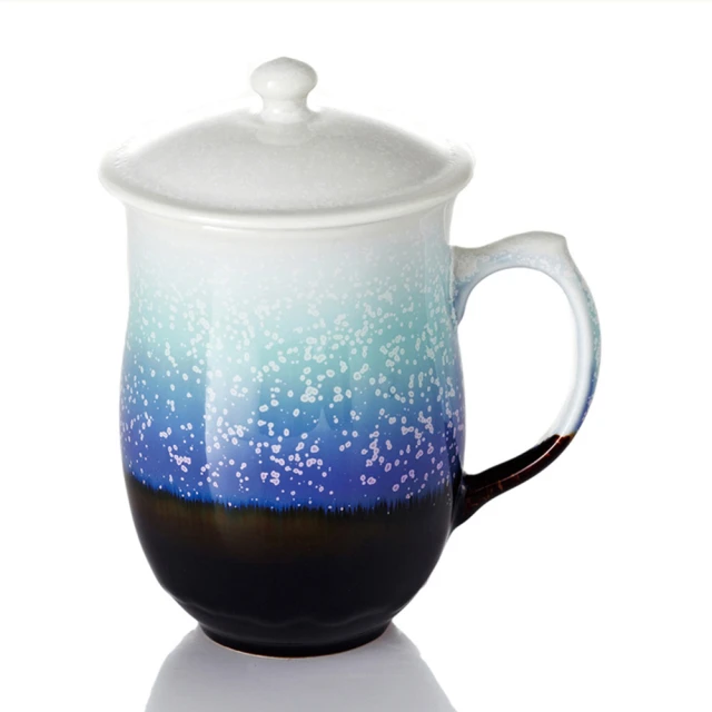 【乾唐軒】吉星大豐收雙層陶瓷隨身杯 350ml(鎏金+水晶 / 6色) 歷史價格詳細信息