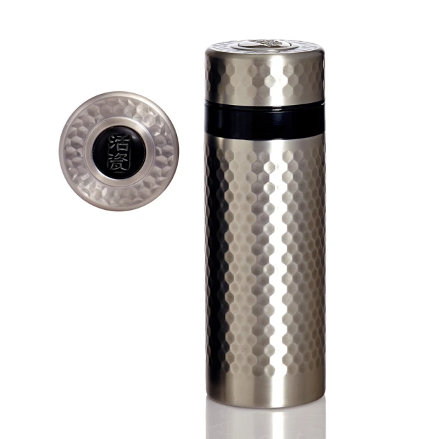 【乾唐軒】金石陶瓷內膽不銹鋼保溫杯 330ml(不鏽鋼色) 歷史價格詳細信息