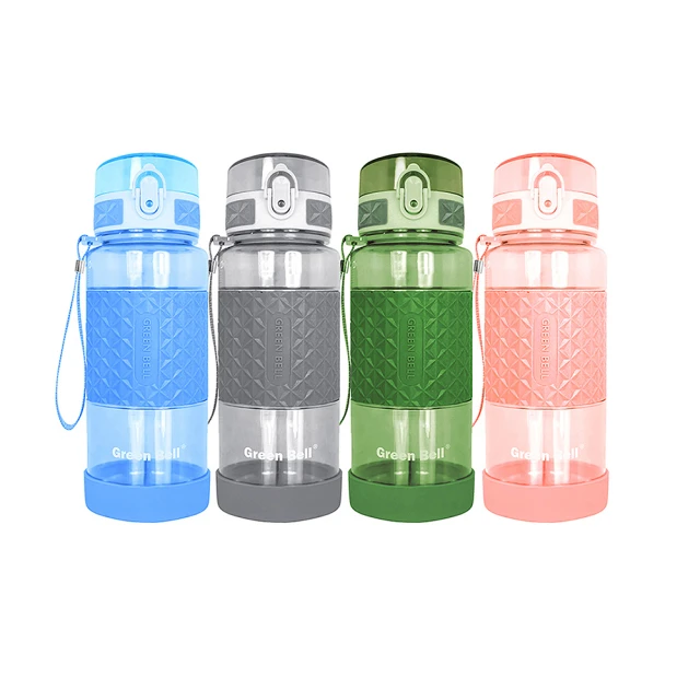 【GREEN BELL 綠貝】超值2入組 直身防滑水壺 Tritan吸管水壺800ml(買1送1) 歷史價格詳細信息