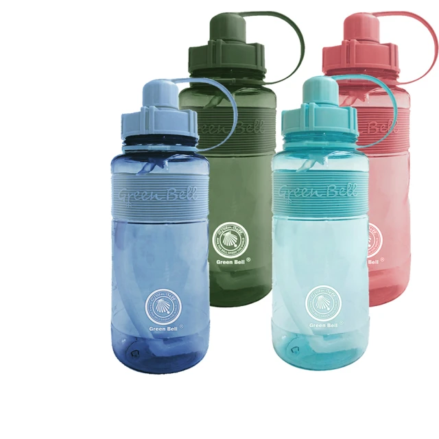 【GREEN BELL 綠貝】精選彈跳吸管運動太空水壺1500ml/ 附便攜背帶(手提 防滑 大容量 顏色任選) 歷史價格詳細信息