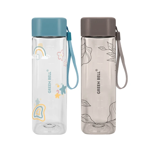 【GREEN BELL 綠貝】超值2入組Tritan新極速運動水壺500ml(戶外 彈跳吸管  防滑) 歷史價格詳細信息