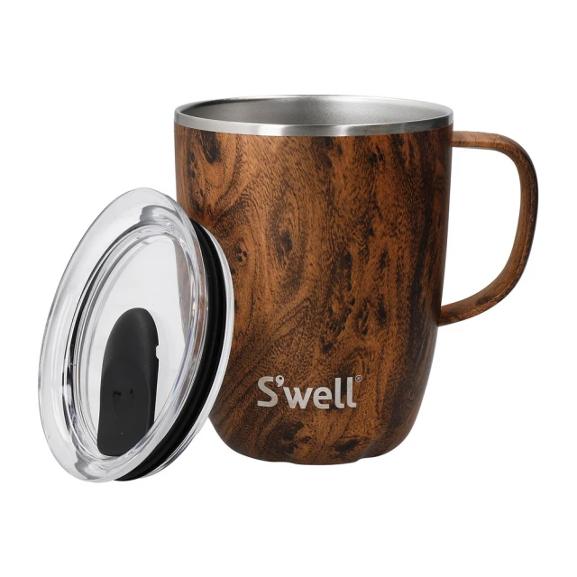 【S’well】Mug不鏽鋼滑蓋保溫馬克杯 曜石黑350ml / 保溫杯 保冷保冰杯 推蓋直飲杯 環保杯 便攜杯 隨行杯 歷史價格詳細信息