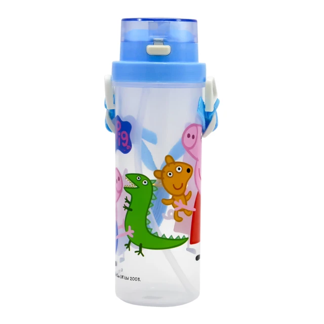 佩佩豬 小巧吸管水壺500ml(藍)【衛立兒生活館】 歷史價格詳細信息