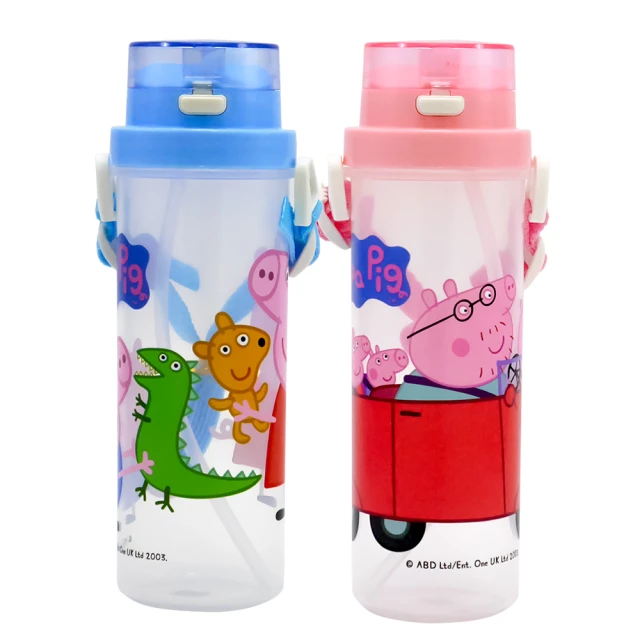 佩佩豬 小巧吸管水壺500ml(藍)【衛立兒生活館】 歷史價格詳細信息