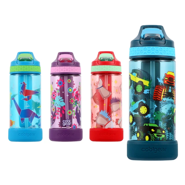 【Cool Gear 酷樂】兒童繽紛彈蓋直飲式水壺500ml（本款有2種版本彩盒）(美國Tritan材質) 歷史價格詳細信息