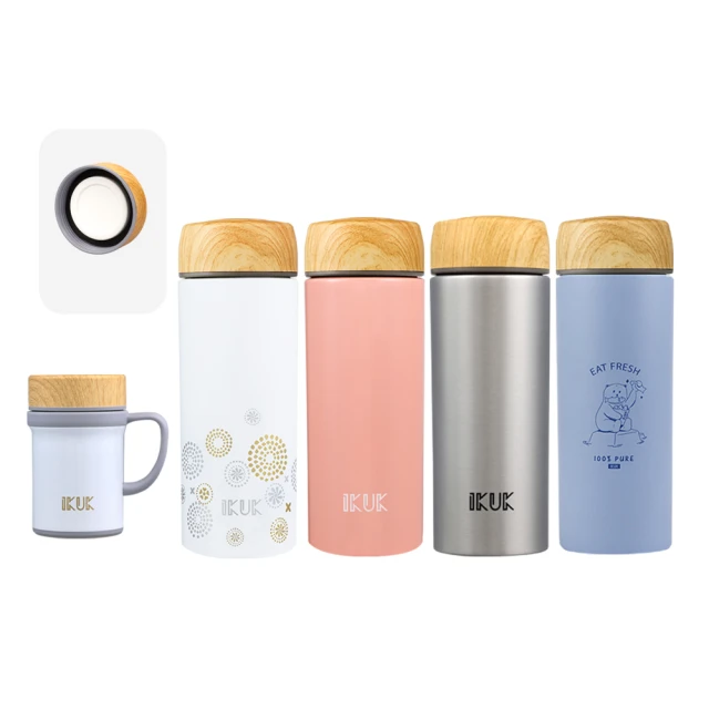 【IKUK】瓷芯杯陶瓷保溫瓶-500ml（冰晶銀、花火白）早安健康嚴選 歷史價格詳細信息
