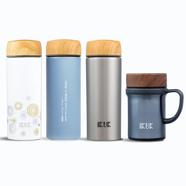 【IKUK艾可】 真陶瓷內膽手把保溫杯500ml-附陶瓷濾茶器 歷史價格詳細信息