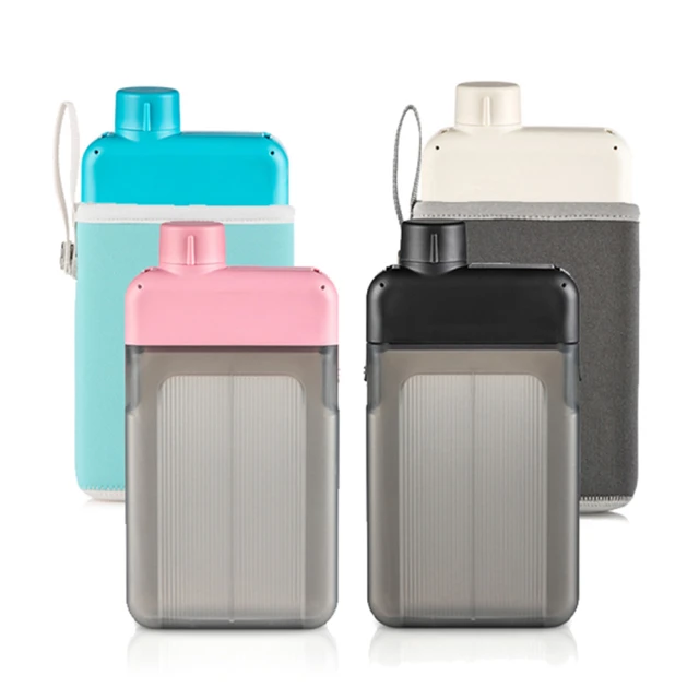 【韓國sillymann】100%時尚便攜捲式鉑金矽膠水瓶-550ml(星空紫) 歷史價格詳細信息