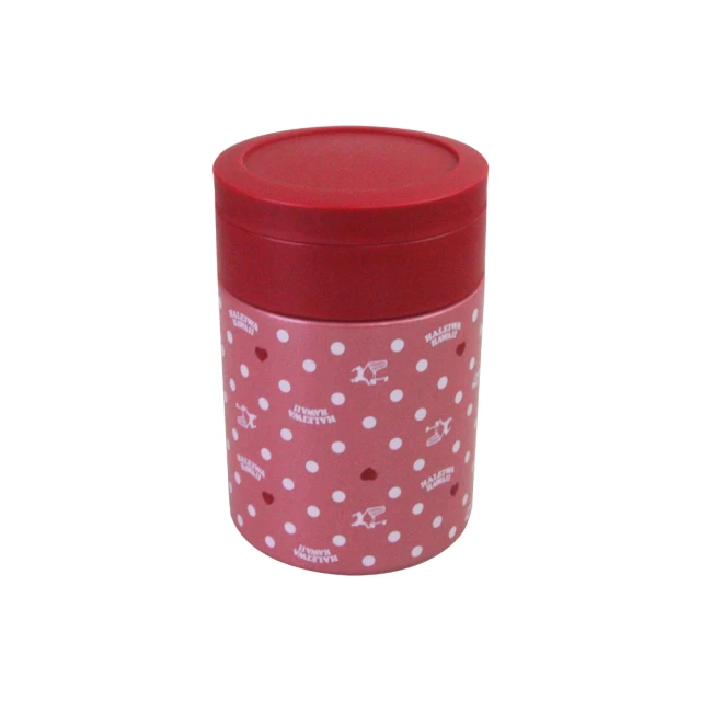 【日本HALEIWA】小花附匙不銹鋼食物保溫杯罐420ml-粉色-中(HGBFS-420YP) 歷史價格詳細信息