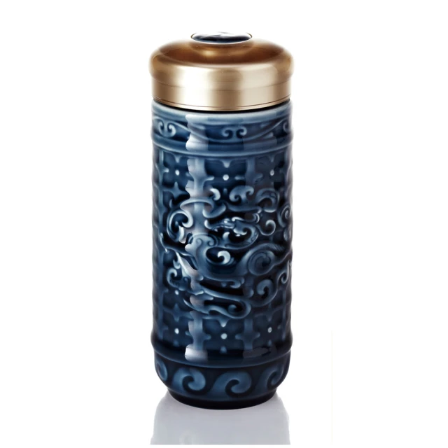 【乾唐軒】勢在必得雙層陶瓷隨身杯 350ml(礦藍) 歷史價格詳細信息