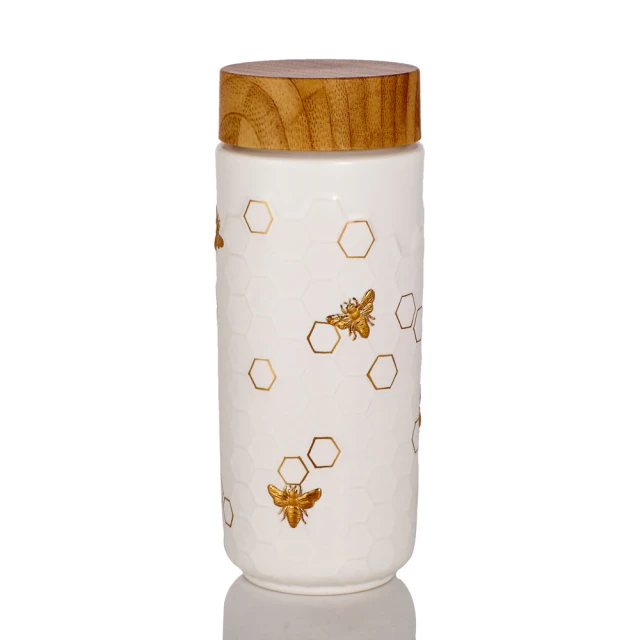 【乾唐軒】大豐收特雙陶瓷隨身杯350ml(水藍金) 歷史價格詳細信息