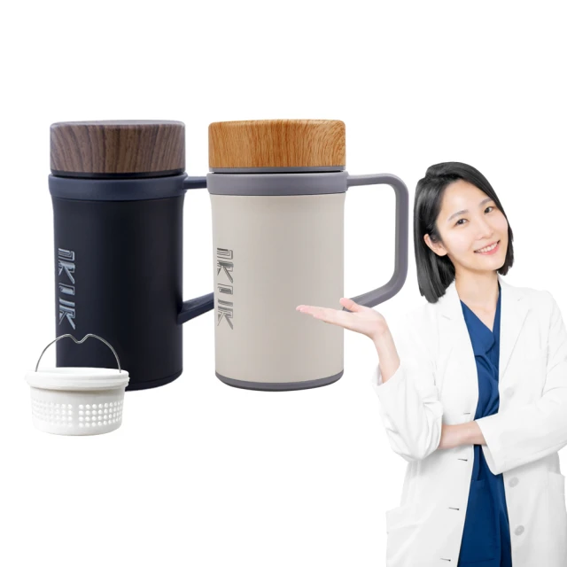 【IKUK艾可】 真陶瓷內膽手把保溫杯500ml-附陶瓷濾茶器 歷史價格詳細信息