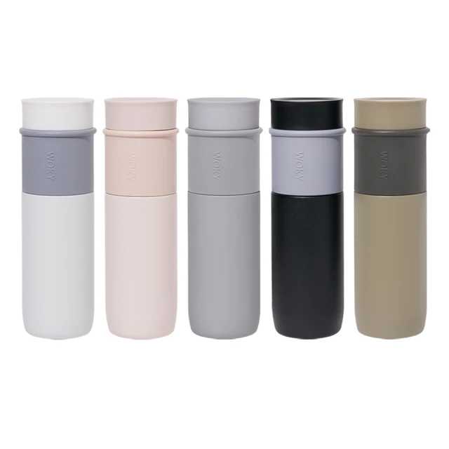 【WOKY 沃廚】JIN真瓷系列-輕量隨行陶瓷保溫瓶400ML-升級版(5色可選) 歷史價格詳細信息