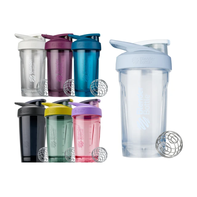 【Blender Bottle】Strada Tritan 按壓式防漏搖搖杯710ml SGS認證(BlenderBottle/運動水壺/搖搖杯) 歷史價格詳細信息