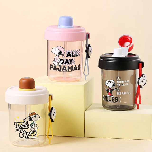 史努比水壺 tritan水壺 防摔水壺 大容量水壺 史努比 可愛便攜 兒童水杯 防摔水瓶 大容量水壺 歷史價格詳細信息