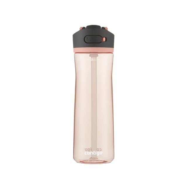 【CONTIGO】Tritan水壺/運動吸管瓶 710cc-粉橘(公司貨 防塵 防漏 無毒材質) 歷史價格詳細信息