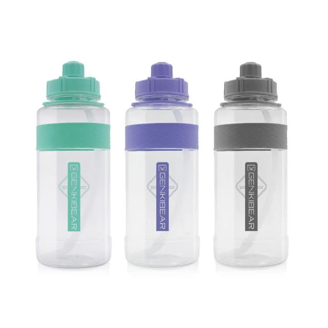 【Genki Bear 元氣熊】泳夏Tritan運動水壺 1500ml(兩入組) 歷史價格詳細信息