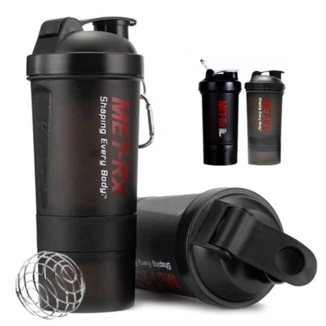 MET-Rx 美瑞克斯 健身運動專用搖搖杯 附鋼球 450ml (黑) 歷史價格詳細信息