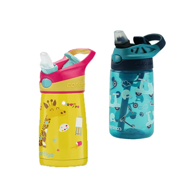 【CONTIGO】兒童保溫彈蓋吸管瓶295cc-長頸鹿(防塵/防漏) 歷史價格詳細信息