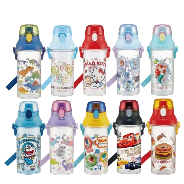 【Skater】兒童透明直飲水壺 刻度款(可愛圖案 直飲水壺 480ml) 歷史價格詳細信息