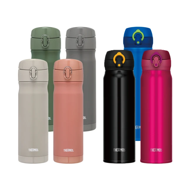 【THERMOS膳魔師】獨家專售_不鏽鋼彈蓋保溫杯500ml+大口徑真空食物燜燒罐500ml(JEWC-501+JBN-501)(保溫瓶) 歷史價格詳細信息