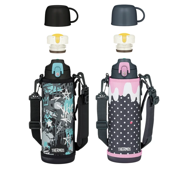 【THERMOS 膳魔師】不鏽鋼真空兩用保冷瓶兒童水壺470ml(F4021CKT-UC)HelloKitty獨角獸 歷史價格詳細信息