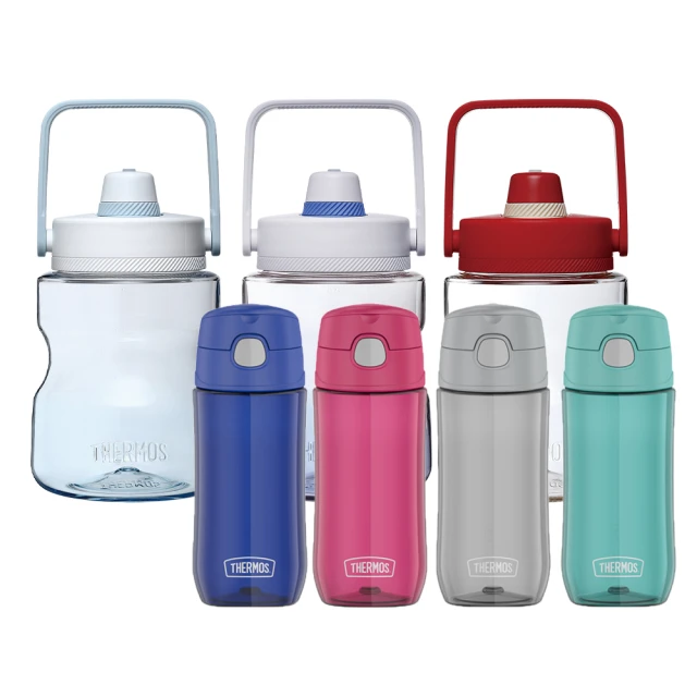 【THERMOS膳魔師】超值2入_酷洛米不鏽鋼吸管真空保溫保冷瓶550ml+輕水瓶1200ml(FHL-551KU+TCSS-1200BP-KU) 歷史價格詳細信息