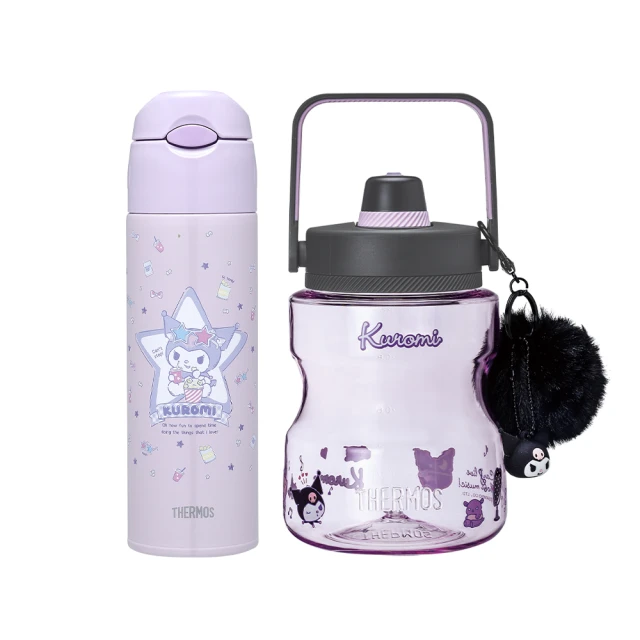 【THERMOS 膳魔師】真空保冷瓶550ml-白色+【THERMOcafe 凱菲】真空保溫食物罐650ml(TCHF-650) 歷史價格詳細信息