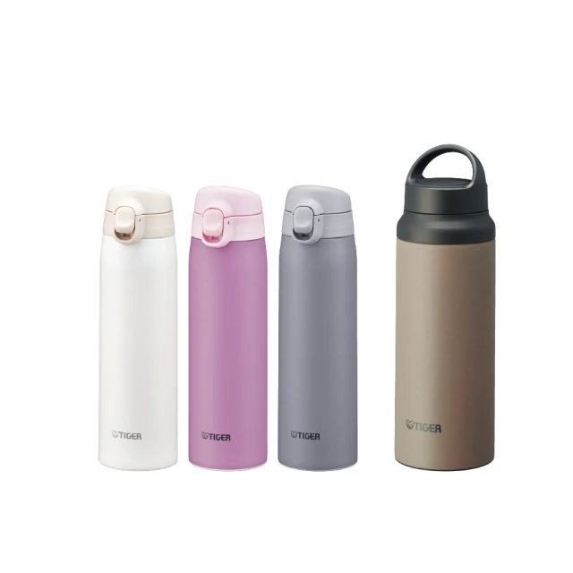 【TIGER虎牌】買1送1_momo獨家_彈蓋雙層不鏽鋼保冰保溫瓶(MCT-T050/MCT-T061輕量保溫杯) 歷史價格詳細信息