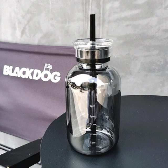 雙飲吸管玻璃隨行杯(直飲吸管兩用 550mL 四色任選) 歷史價格詳細信息