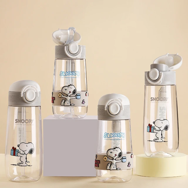 史努比水壺 tritan水壺 防摔水壺 大容量水壺 史努比 可愛便攜 兒童水杯 防摔水瓶 大容量水壺 歷史價格詳細信息