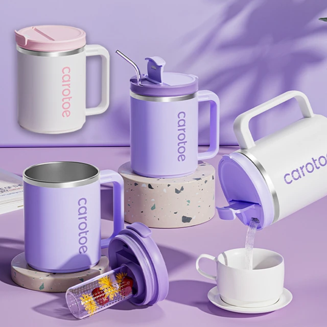 【500ML】環保杯隨行杯 飲料杯吸管水杯 珍奶環保杯 手搖飲環保杯 透明吸管杯【BE1264】 歷史價格詳細信息