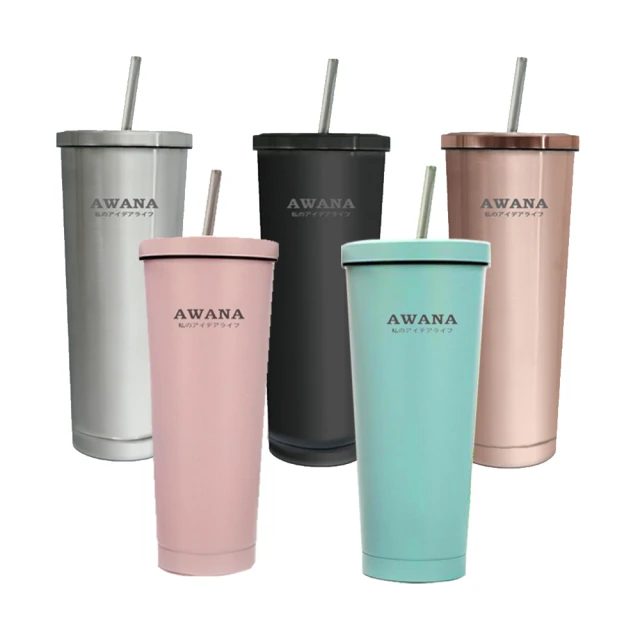 【AWANA】城市吸管咖啡杯-304不銹鋼 保溫／保冷 保冰 保溫杯/飲料杯(買1送1)(保溫瓶) 歷史價格詳細信息