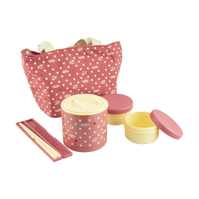 【日本HALEIWA】小花附匙不銹鋼食物保溫杯罐420ml-粉色-中(HGBFS-420YP) 歷史價格詳細信息