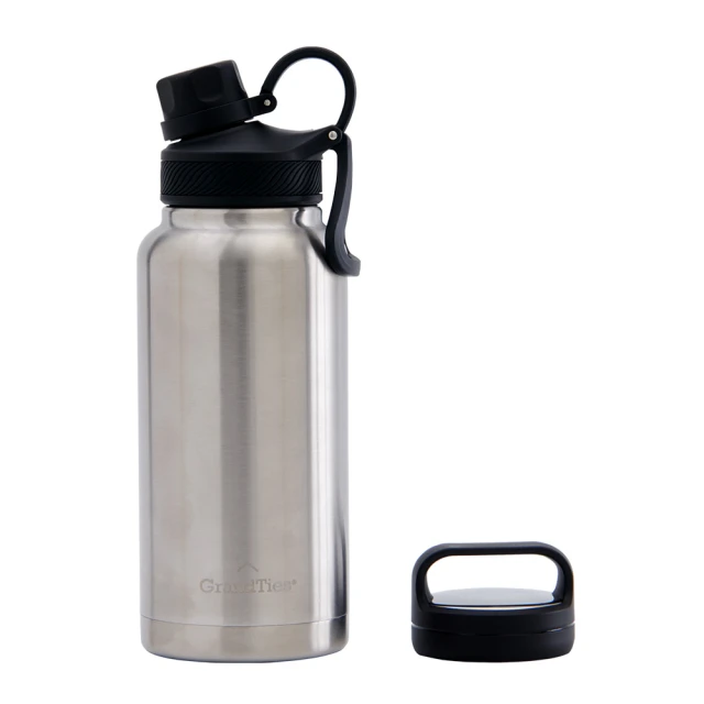 【GrandTies】雙蓋寬口946ML真空不鏽鋼保溫杯/保溫杯-野餐/運動/保冷/保溫-二入組(交換禮物首選) 歷史價格詳細信息