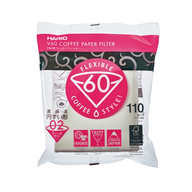 【HARIO】V60白色02濾紙40盒裝  VCF-02-40W【HARIO官方商城】 歷史價格詳細信息
