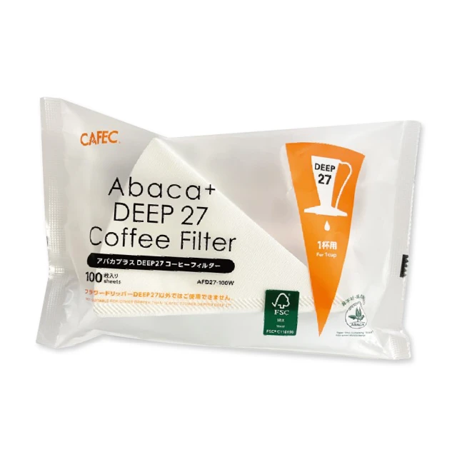 日本三洋產業 CAFEC ABACA麻纖維錐形濾紙1-2人份/100張 (白色) 歷史價格詳細信息