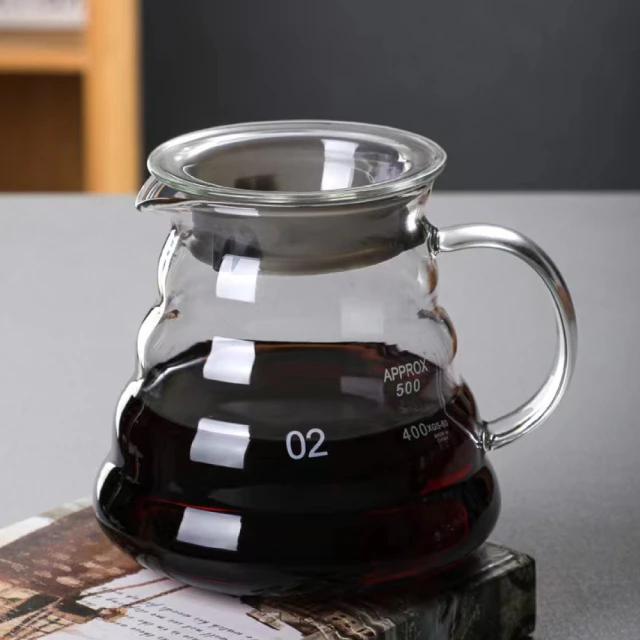 雲朵玻璃咖啡分享壺 附蓋 -600ML 咖啡壺 咖啡分享壺 分享壺 手沖咖啡 雲朵壺 玻璃壺 歷史價格詳細信息