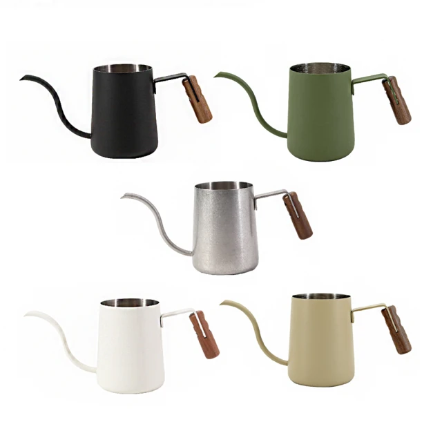 Minos 600ml 細口手沖壺 蓋子可鎖溫度計 內附刻度線 防燙把手.出水順暢 新手入門款 歷史價格詳細信息