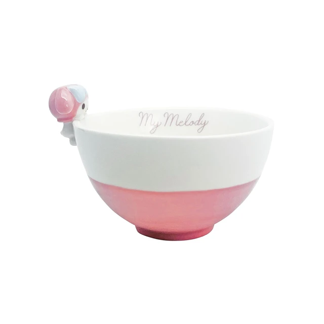 【SANRIO 三麗鷗】杯緣子造型陶瓷飯碗 酷洛米(餐具雜貨) 歷史價格詳細信息