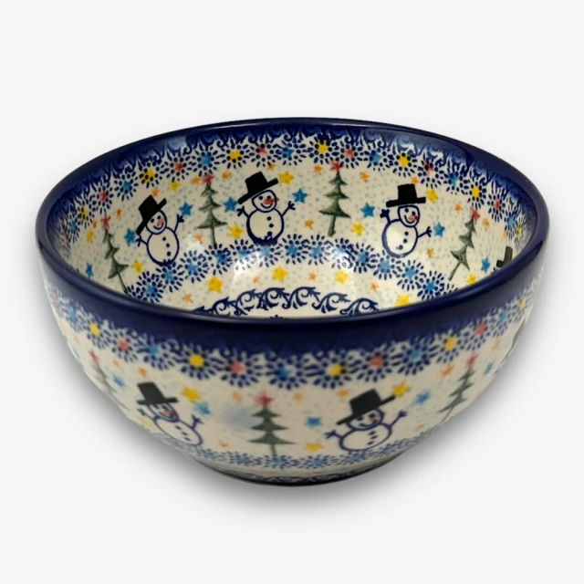 【SOLO 波蘭陶】Vena 波蘭陶 16CM 大碗 繽紛雪人聖誕系列 歷史價格詳細信息
