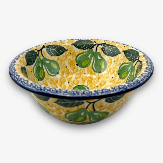 【SOLO 波蘭陶】CA 波蘭陶 15CM 翻邊碗 綠香梨系列 CERAMIKA ARTYSTYCZNA 歷史價格詳細信息